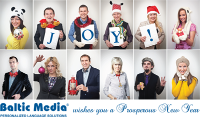 Translation Agency Baltic Media wishes you a Prosperous New Year!